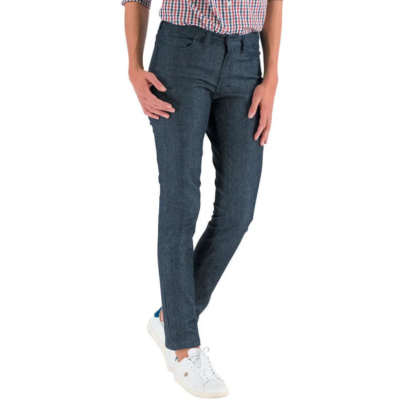 Jean de travail femme coupe ajustée - LAFONT CLAVEL 46 Bleu Jean