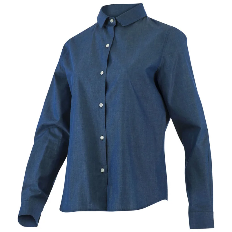 Chemise de travail en Jean Femme - LAFONT MALTE 6 / Taille 3XL Bleu Jean