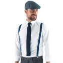 Cravate de serveur bleu BOLIVAR Lafont