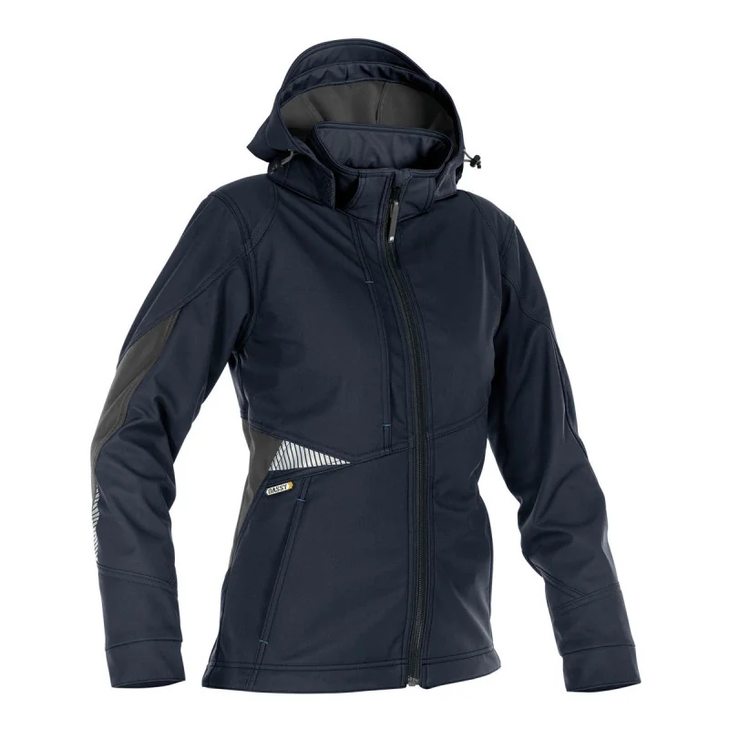 Veste softshell pro femme - DASSY GRAVITY WOMEN 3 / Taille L Bleu Nuit / Gris Anthracite