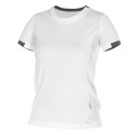 T-shirt professionnel Femme Blanc - NEXUS DASSY WOMEN