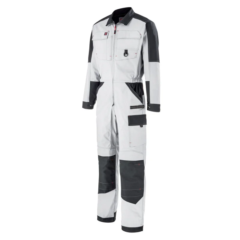 Combinaison de Peintre LAFONT FRAME 5ATTUP BLANC - Déstockage 2 / Taille M Blanc contrasté Gris