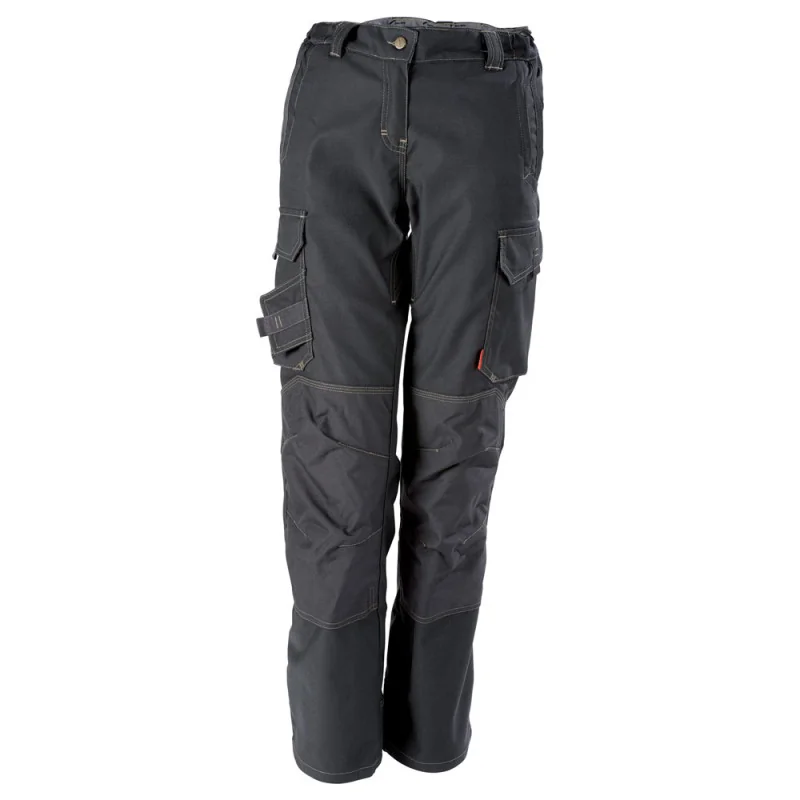 Pantalon de travail femme stretch Lafont ITUHA - 1STF78CP - Déstockage 3 / 48-50 Gris Charbon