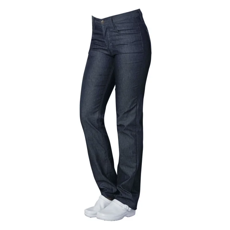 Jean de travail Stretch Femme - SNV FLORA - Déstockage 40 Bleu Indigo