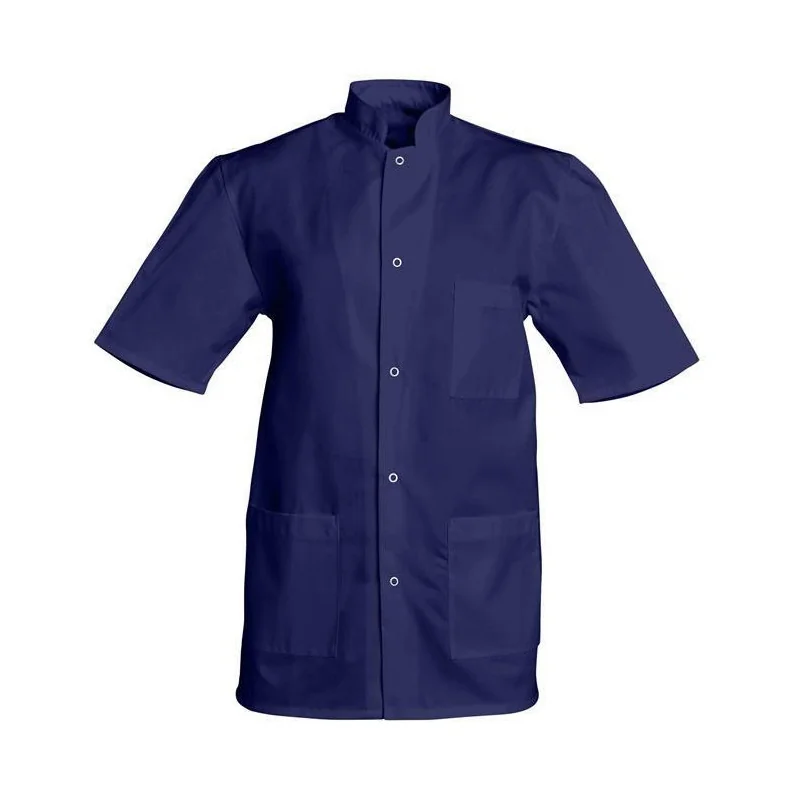 Tunique de travail homme manches courtes - SNV DENIS 4 / 52-54 Bleu Marine