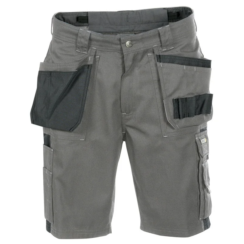 Short de travail multipoche - DASSY MONZA Gris contrasté Noir 44