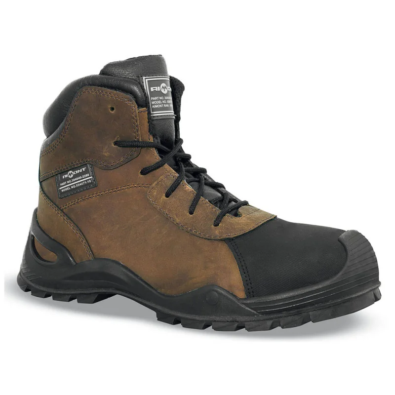 Chaussures de sécurité montantes S3 CI SRC - AIMONT EGIS 007AX66 43 Marron
