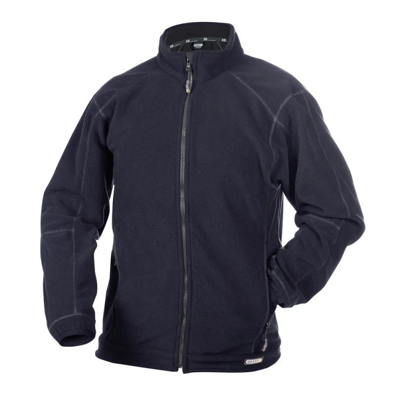 Polaire de travail homme zippée - PENZA DASSY 5 / Taille XXL Bleu Marine