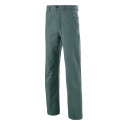 Pantalon de travail 100% coton vert - CEPOVETT ESSENTIELS