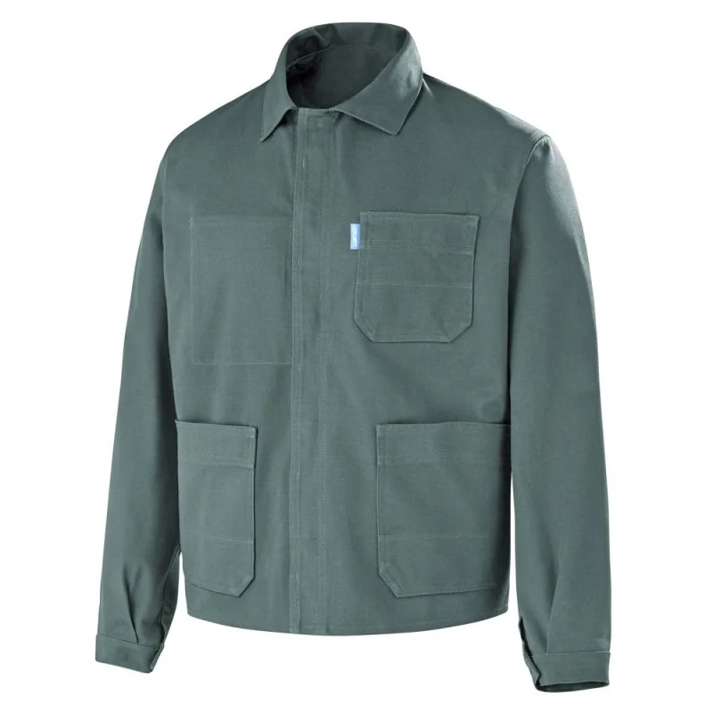 Veste de travail 100% coton - CEPOVETT ESSENTIELS 4 / Taille XL Vert