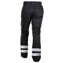 Pantalon de travail noir avec bandes réfléchissantes Dassy VEGAS