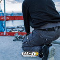 Pantalon de travail avec poches genoux DASSY MIAMI COTON