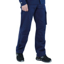 Pantalon ignifugé bleu LAFONT VULCANO - 1FLM82CO