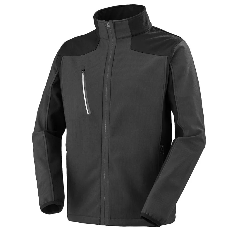 Softshell de travail CAUCASE - CEPOVETT SAFETY 1 / Taille S Charbon / Noir