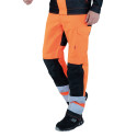 Pantalon de signalisation orange classe 2 LAFONT STAR - 1FLHCP