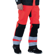 Pantalon homme Hivi classe 2 rouge - LAFONT STAR - 1FLHCP