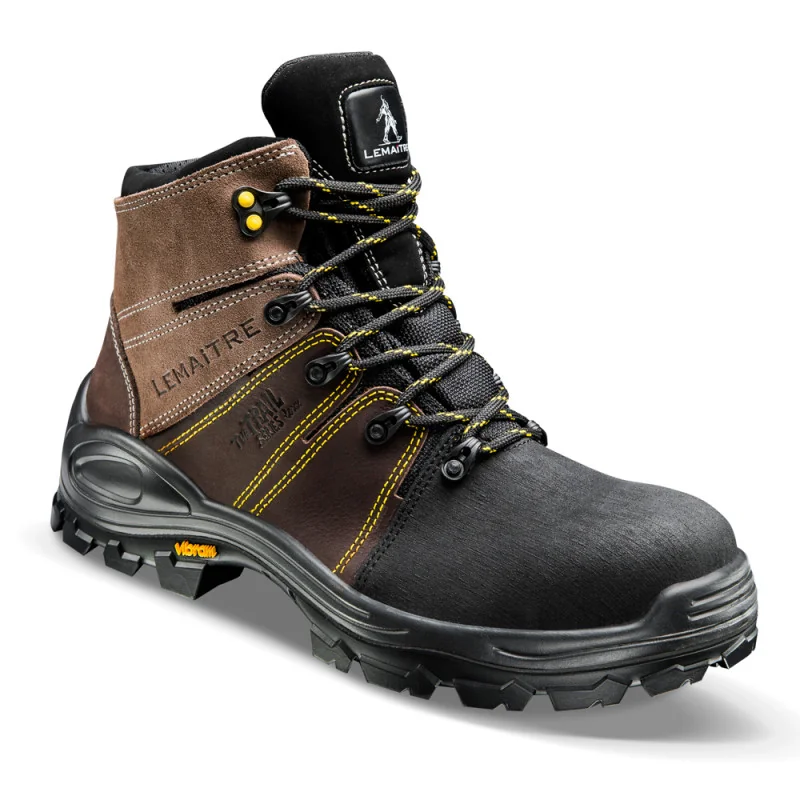 Chaussures de sécurité tout-terrain S3 SRC WR - TREK BRUN LEMAITRE 43 Marron
