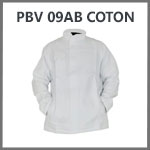 Veste de travail blanche PBV 09AB