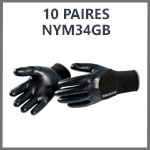 Lot paires de gants de travail singer NYM34GB