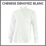Chemise de travail blanche Denoyez Lafont