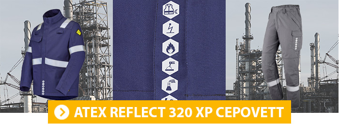 Collection ATEX REFLECT 320 XP CEPOVETT
