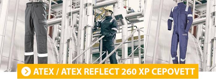 Collections Cepovett Atex et Atex Reflect 260 XP