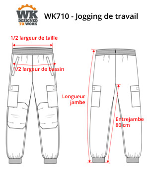 Guide tailles WK710