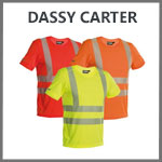Tee shirt de travail haute visibilité Dassy Carter