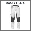Pantalon de travail pour peintre Dassy Helix