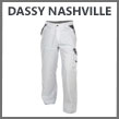 Pantalon pour peintre Dassy Nashville Blanc