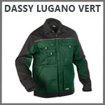 Dassy Lugano veste pro vert