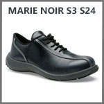 Chaussures de sécurité femme noir S3 MARIE S24