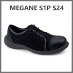 Chaussures de sécurité basses noires Megane S1P S24