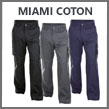 Pantalon de travail MIAMI DASSY 100% Coton