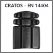 Plaques de genoux Cratos EN 14404