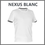 Tee shirt peintre nexus dassy blanc
