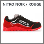 Chaussure de securite basket Nitro Sparco Rouge