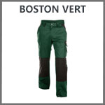 Pantalon dassy boston vert
