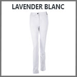Pantalon de cuisine blanc Lavender Lafont