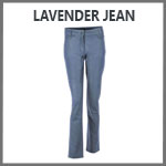 Pantalon de cuisine Bleu Jean Lafont LAVENDER