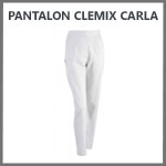 Pantalon de travail Blanc CARLA Clemix