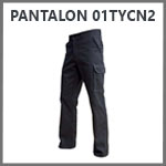 Pantalon de travail noir PBV sans métal