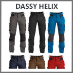 Pantalon de travail D-FLEX DASSY HELIX