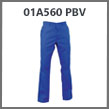 Pantalon de travail bleu PBV 01A560