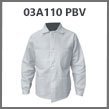 Veste de travail blanche 100% coton 03A110 PBV