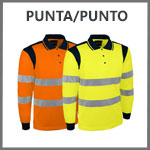 Polo professionnel manches longues haute visibilité Singer Punta Punto