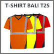 T-shirt de travail haute visibilité manches courtes BALI T2S