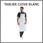 Tablier de cuisine Clove Blanc Lafont