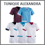 Tunique médicale Femme Alexandra Clemix Lafont