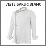 Veste de cuisine homme coloris blanc GARLIC Lafont